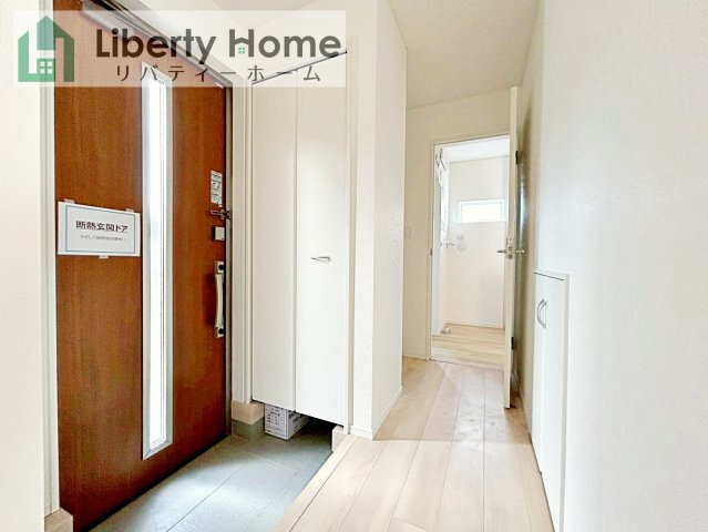 北茨城市磯原町上相田第2　新築戸建の玄関