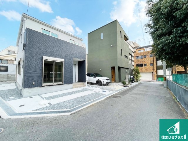 ★9(土)10(日)現地見学可能！★尼崎市武庫の里　限定1邸の外観|お客様に長く安心して住んでいだだける事にこだわった家づくり！住んでからのアフターサービスにもしっかりと取り組んでいます！
