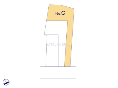 【区画図】 | 岡崎市矢作町№C