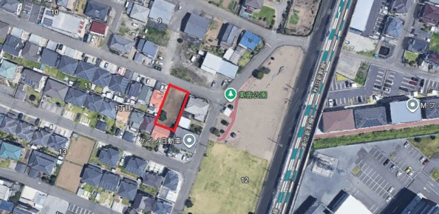 小山市東間々田1丁目の地図