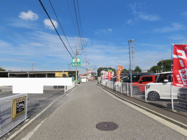 鶴ヶ島市上広谷売地の前面道路含む現地写真