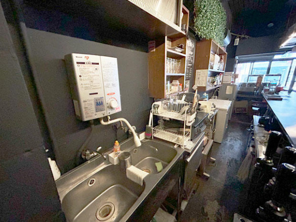 大阪市住吉区苅田７丁目の店舗一部のキッチン