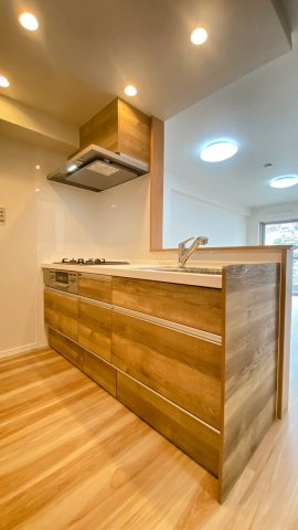 グランドハイツ甲陽園のキッチン|システムキッチン