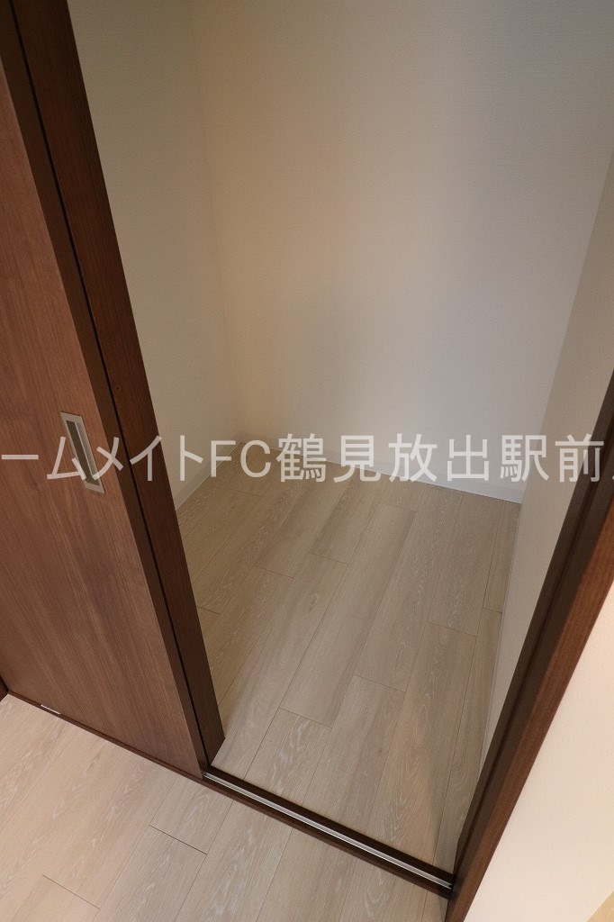大阪市城東区永田３丁目のアパートの収納