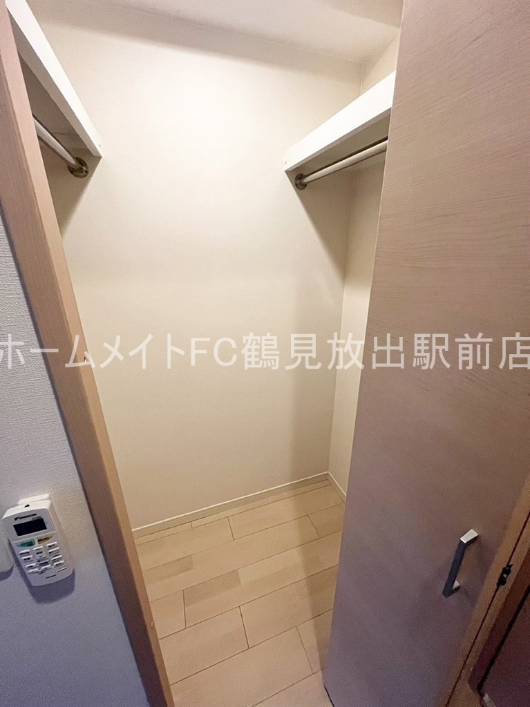 大阪市城東区諏訪４丁目の賃貸マンションの収納