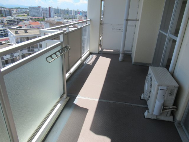 ルゼフィール名谷東２ＤＫのバルコニー|落ち着いた時間を過ごせるバルコニーです