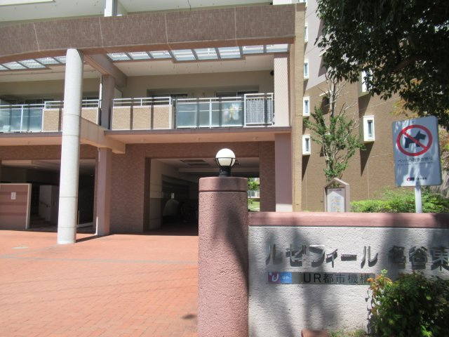 ルゼフィール名谷東２ＤＫのエントランス|毎日通るエントランスはこのようになっています