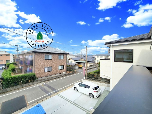 菊池郡菊陽町大字原水第5-2棟（2号棟）　の展望|眺望や窓からの景色が良いと、家で過ごす時間も快適です。