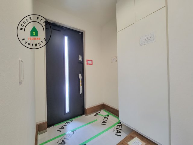 菊池郡菊陽町大字原水第5-2棟（2号棟）　の内観：施工例|二重ロックでしっかり防犯対策ができます。