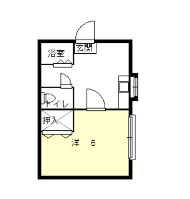 サンハウスの間取り