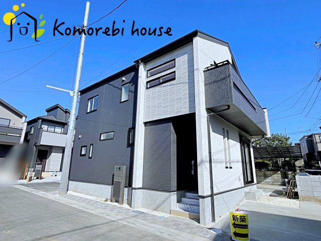 上尾市二ツ宮　2期　新築一戸建て　ブルーミングガーデン　05の外観|撮影：'25/08/22