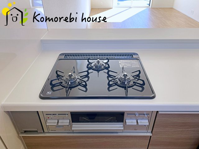 上尾市二ツ宮　2期　新築一戸建て　ブルーミングガーデン　05のキッチン|キッチンです