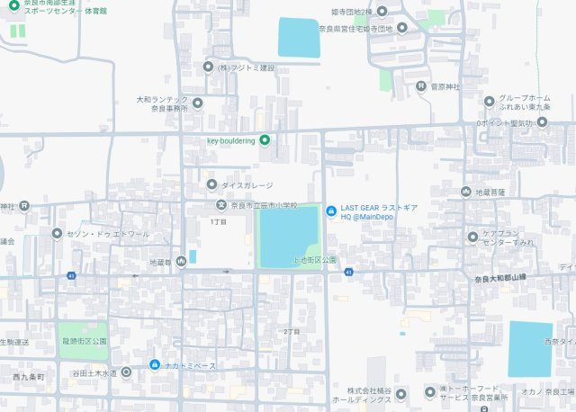 奈良市杏町　第2期・第3期　新築一戸建ての地図