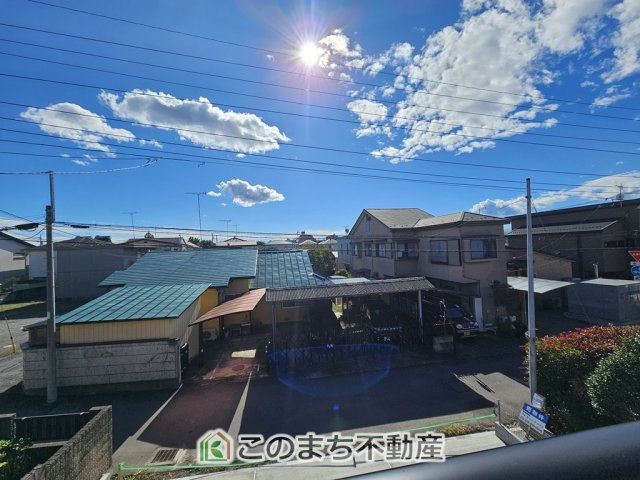 ハートフルタウン宇都宮市中一の沢町1丁目157番　B号棟の展望|近くに高い建物はございませんので日当りは良好です