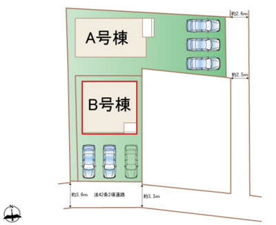 【区画図】 | ハートフルタウン宇都宮市中一の沢町1丁目157番　B号棟 | 【全2棟】各号棟の詳細については、お気軽にお問い合わせください♪