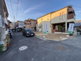 【前面道路含む現地写真】 | 伏屋町３丁目　売土地 | 現況更地ですので、すぐにお家を建てられますね♪