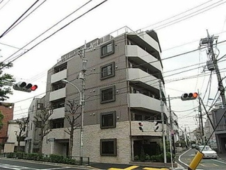 【外観】 | 外観タイル張りのマンション。