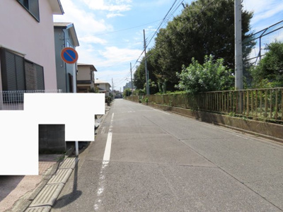 【前面道路含む現地写真】 | 坂戸市芦山町売地