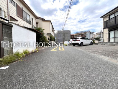 【前面道路含む現地写真】 | 立川市曙町3丁目　売地　全1区画