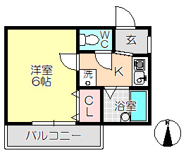 【間取り】 | オークル甲東園
