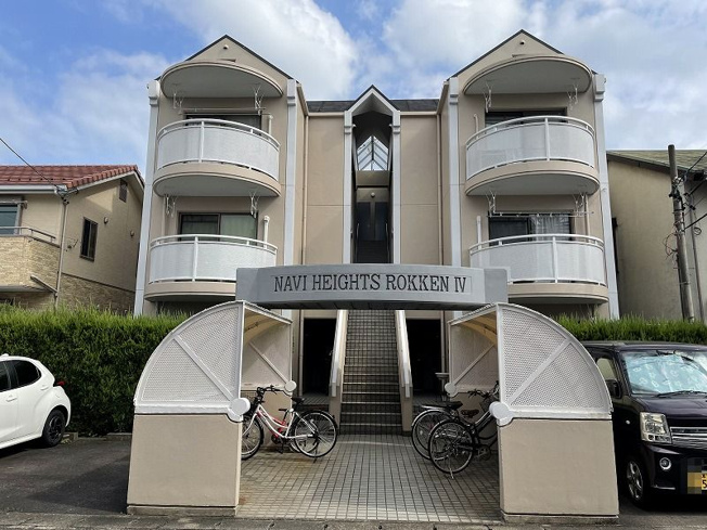 【外観】 | ナビハイツ第4六軒南棟