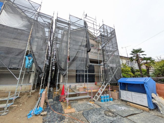 八王子市　丸山町　新築一戸建ての外観|～小宮駅徒歩26分　省エネ住宅認定　太陽光発電搭載の新築一戸建て～