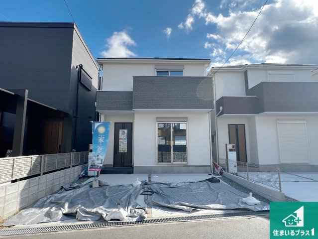 東大阪市北石切町　第2期　新築一戸建ての外観|お客様に長く安心して住んでいだだける事にこだわった家づくり！住んでからのアフターサービスにもしっかりと取り組んでいます！