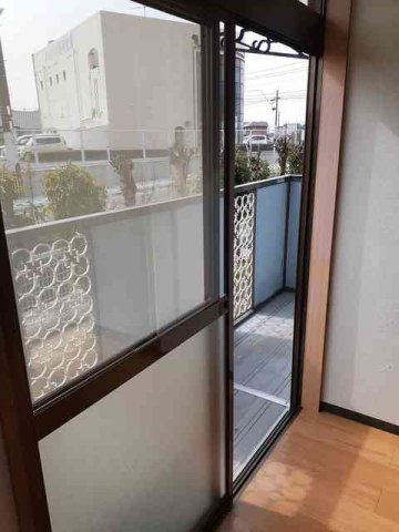 リヴァシャレーのバルコニー