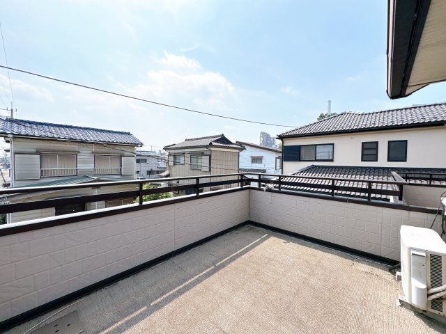 熊谷市三ヶ尻のバルコニー
