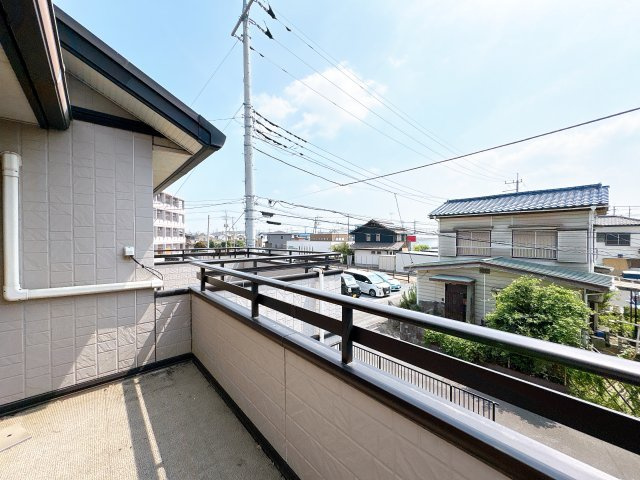 熊谷市三ヶ尻のバルコニー