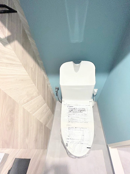 【トイレ】 | ローズハイツ新横浜 | ◆清潔感のある白を基調とした落ち着ける空間。