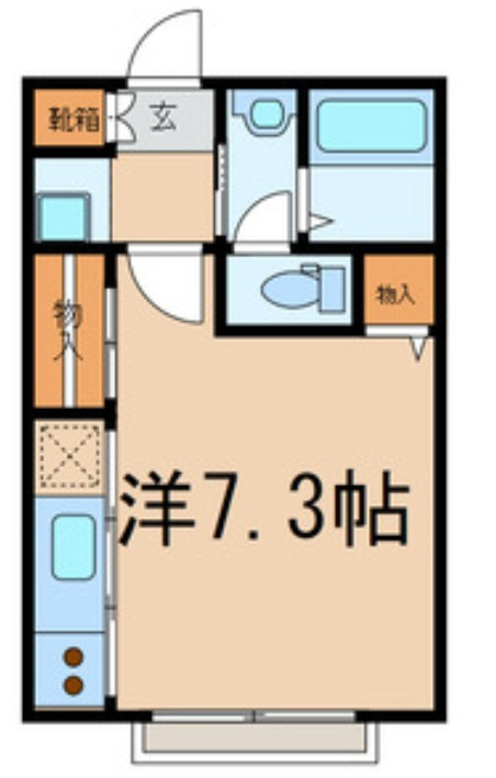 仲介手数料（賃料の1.10ヵ月）の50％OFF対象物件！の間取り