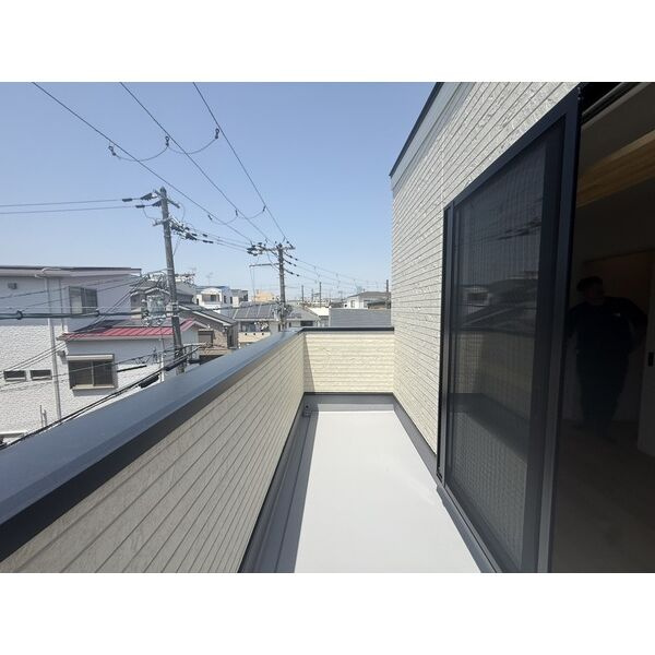 住吉１戸建のバルコニー