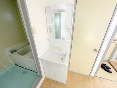 【独立洗面台】 | 尾崎ハイツ A棟