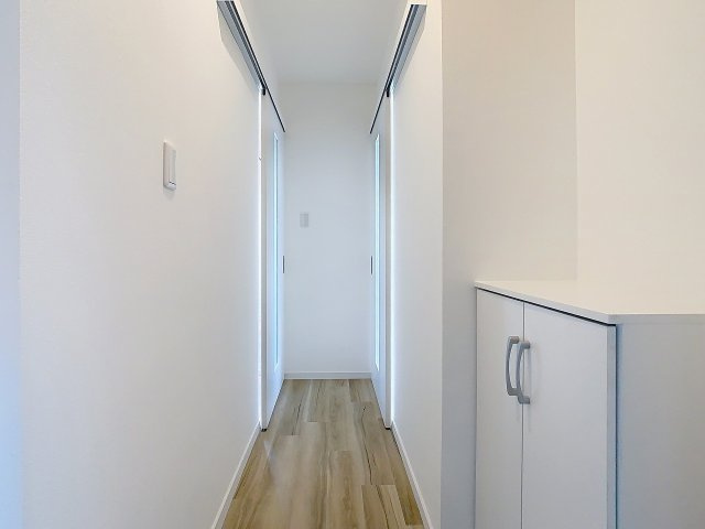 メゾニティ山本の玄関