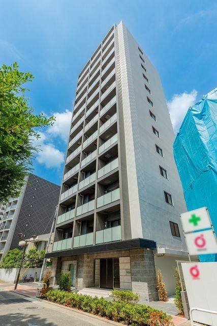 パークヴィラ恵比寿の外観|インターネット使用料無料　常時ゴミ出し可能　都市ガス