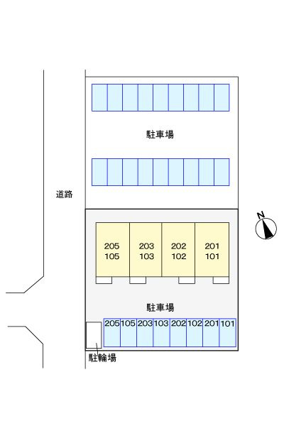 サンパティーク松栄　　刈谷市の賃貸ならクラスホーム刈谷店の駐車場
