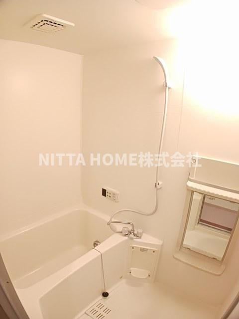 アメニティカスガⅡの浴室|追い焚き機能付きの浴室です☆彡