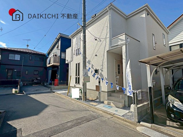 【前面道路含む現地写真】 | GRAFARE DESIGN　鴻巣市吹上　新築戸建　全1棟