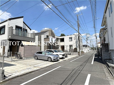【前面道路含む現地写真】 | 国立市西2丁目　中古戸建　全1棟