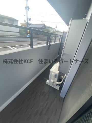 ソフィア21合川のバルコニー