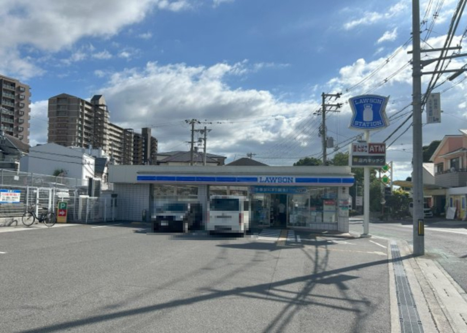 セザール和泉中央の周辺|ローソン和泉万町店　徒歩5分