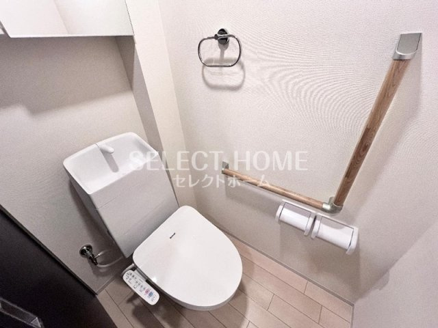 【トイレ】 | ガーデン岡西Ⅱ | 落ち着いたトイレです