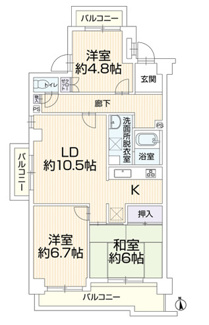 【間取り】 | 【ユニーブル千種東】✨️仲介手数料無料✨️千代田橋小学校・千種中学校