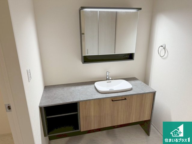 福知山市長田　第7期　新築一戸建ての外観|周辺は落ち着いた街並みの住宅地！子育てがしやすい住環境です！まだ未完成ですが、現地でしかわからない事もございます。是非一度ご覧ください。