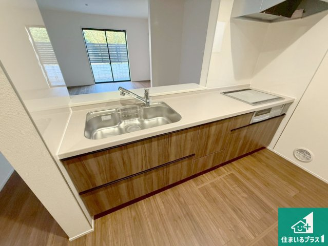 福知山市長田　第7期　新築一戸建ての外観|周辺は落ち着いた街並みの住宅地！子育てがしやすい住環境です！まだ未完成ですが、現地でしかわからない事もございます。是非一度ご覧ください。