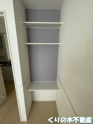 【収納】 | クラール東鳥生　Ｂ | 大きなものも収納できそうです