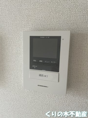 【セキュリティ】 | クラール東鳥生　Ｂ | モニター付きインターホン