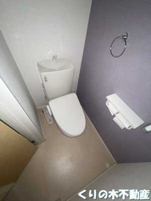 【トイレ】 | クラール東鳥生　Ｂ | シンプルで使いやすいトイレです