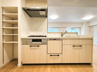 【キッチン】 | 【真栄マンション泉楽】✨️仲介手数料無料✨️道徳小学校・大江中学校